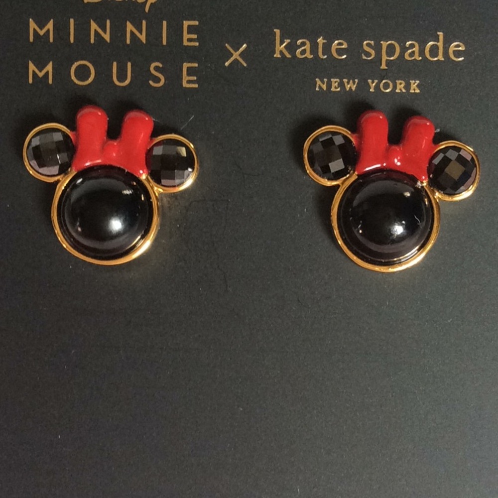 Kate spade Minnie Mouse earrings new - Picture 2 of 6
